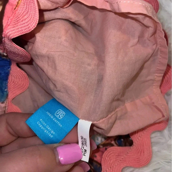 Tori Richard Express Yourself Rebekah Romper size Small Floral Preppy Print - Picture 5 of 7